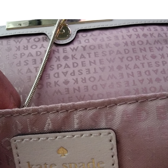 Kate Spade Gray Clutch Bag